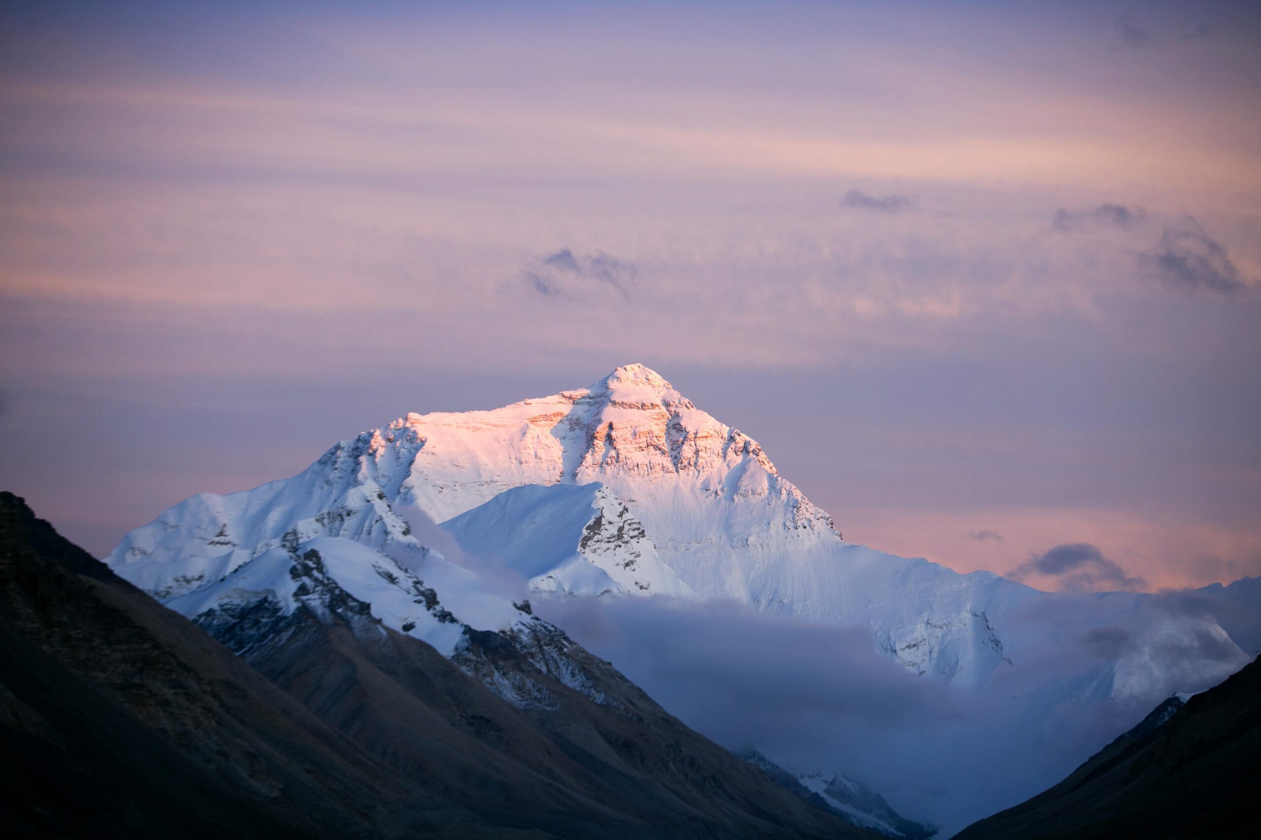 top of mount everest